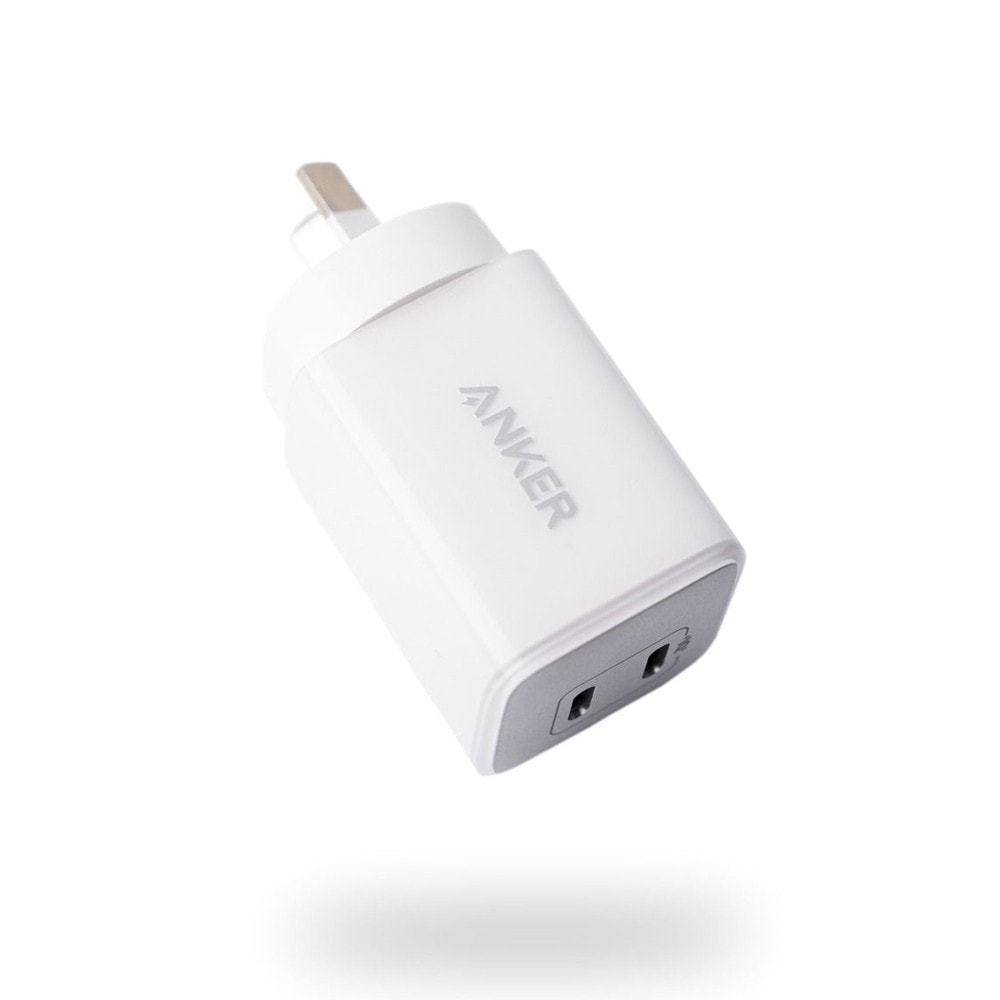 Anker 40W Nano Pro 521 Dual USB-C Port Charger (A2038T21)-White