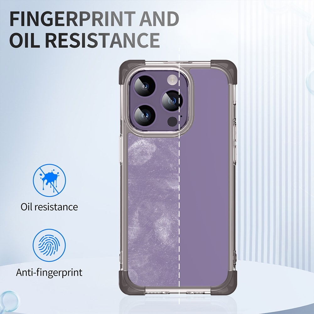 Anti-Shock Space Protective Clear Cover Case for iPhone 14 Pro