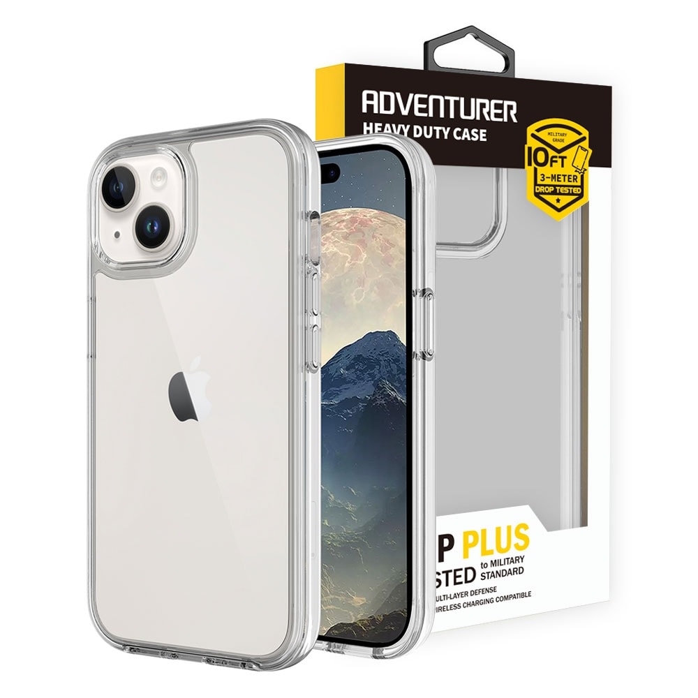 Hybrid Beatles Shockproof Case Cover for iPhone 15 Plus