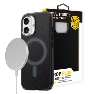 Hybrid Beatles Shockproof Case Cover with Magnetic Ring for iPhone 16