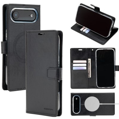 Mercury Blue Moon Diary Magsafe Case for iPhone 17 Air