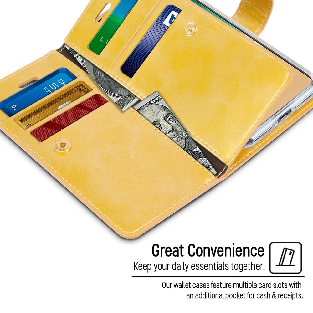 Mercury Mansoor Diary Cover Case for iPhone 14 Pro