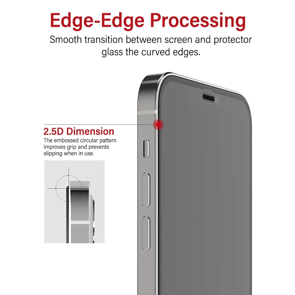 10 Packs Privacy Tempered Glass Screen Protector For iPhone 14 Pro Max