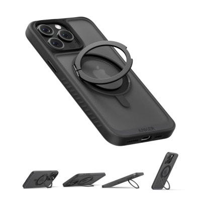 Anker MagGo Magnetic Case with Stand (360° Ring Stand) For iPhone 15 Pro Max
