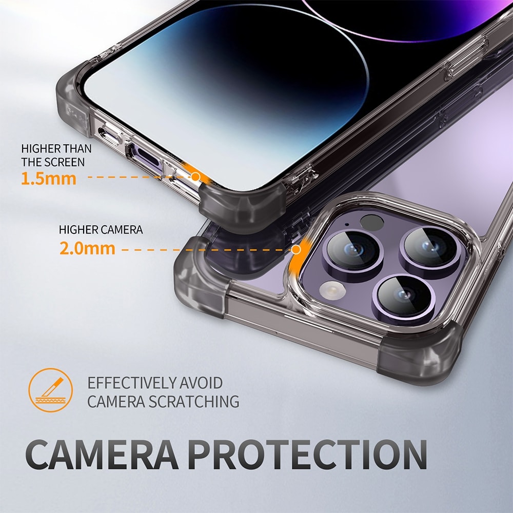 Anti-Shock Space Protective Clear Cover Case for iPhone 14 Pro Max