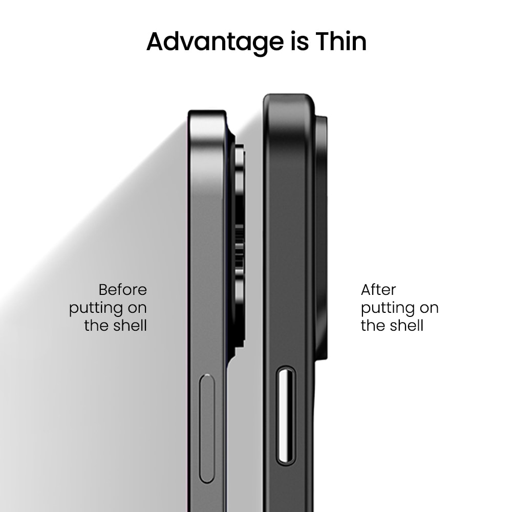 Collisionand Shockproof Tpu Soft Kevlar Magnetic Phone Case For Iphone 15-Black