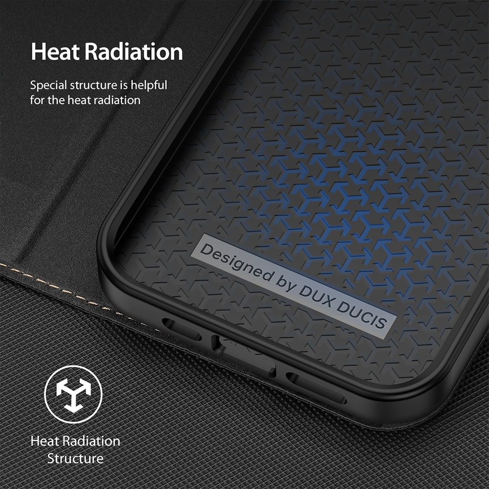 DUX DUCIS SKIN-X2 Series Magnetic Flip Case Cover for iPhone 14 Max (Plus)