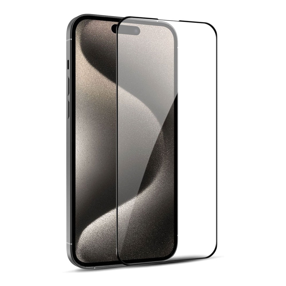 Full Coverage Tempered Glass Screen Protector For iPhone 15 Pro