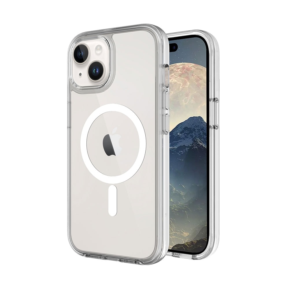Hybrid Beatles Shockproof Case Cover with Magnetic Ring for iPhone 14 Plus / 15 Plus