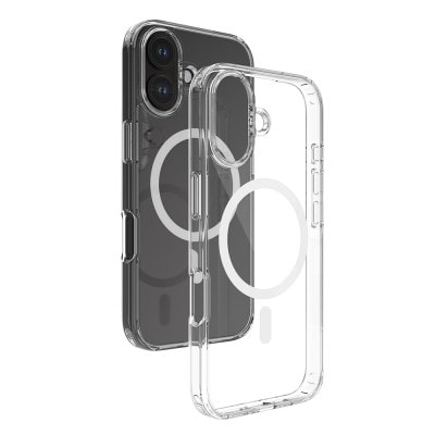 iPhone 15 / 16E REDEFINE Ice-transparent Anti-fall Case Cover With Magnetic Ring
