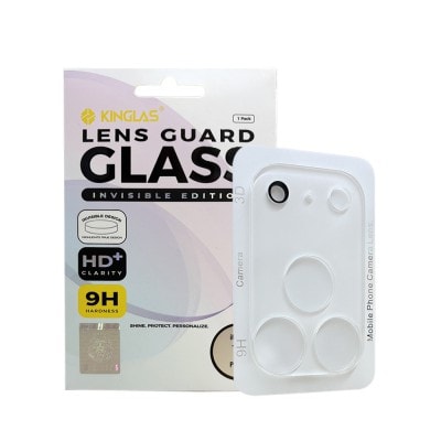 Kinglas 3D Full Coverage HD Clear Camera Lens Protector Film for iPhone 17 Pro