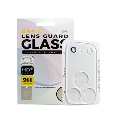 Kinglas 3D Full Coverage HD Clear Camera Lens Protector Film for iPhone 17 Pro Max