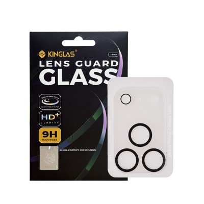 Kinglas 3D Full Coverage Silk Printing Camera Lens Protector Film for iPhone 17 Pro Max