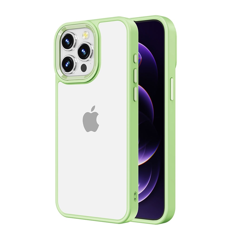 Metal Camera Lens Protection Clear PC Shockproof Case Cover for iPhone 15 Pro