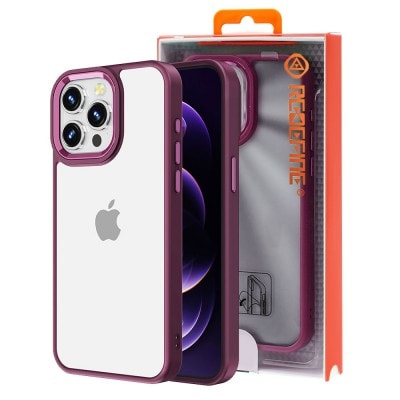 Metal Camera Lens Protection Clear PC Shockproof Case Cover for iPhone 15 Pro Max