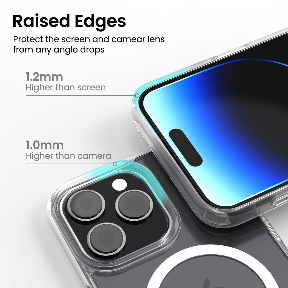 REDEFINE Crystal Super Strong Magnetic Clear Case for iPhone 15