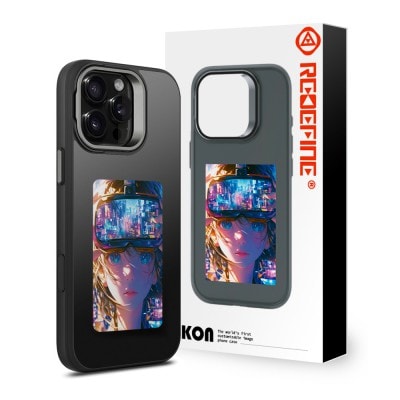 REDEFINE E-ink Display Customizable Image Case Magnetic Case for iPhone 16 Pro