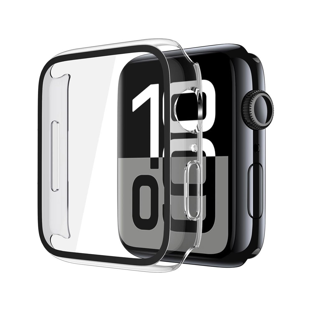 REDEFINE Hard PC Case with Tempered Glass Screen Protector for Apple Watch Series 10 42mm / Series 11