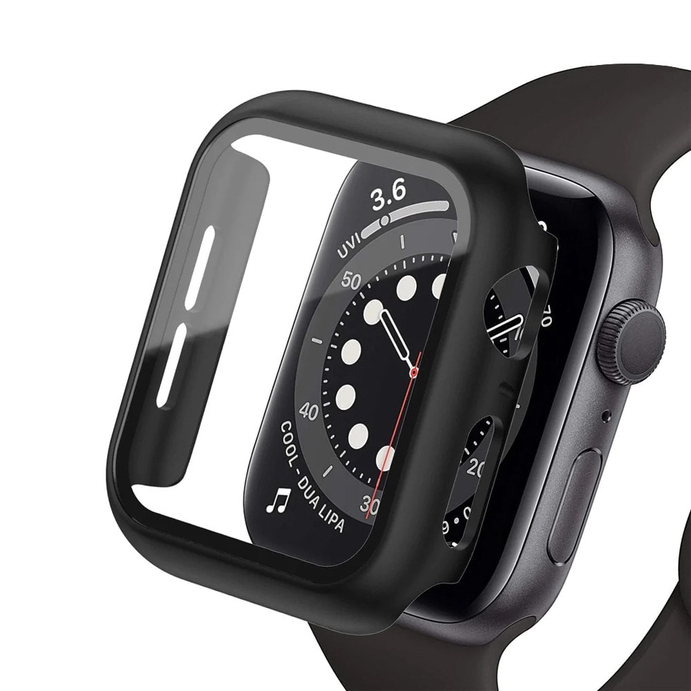 REDEFINE Hard PC Case with Tempered Glass Screen Protector for Apple Watch Series 7 / 8 45mm