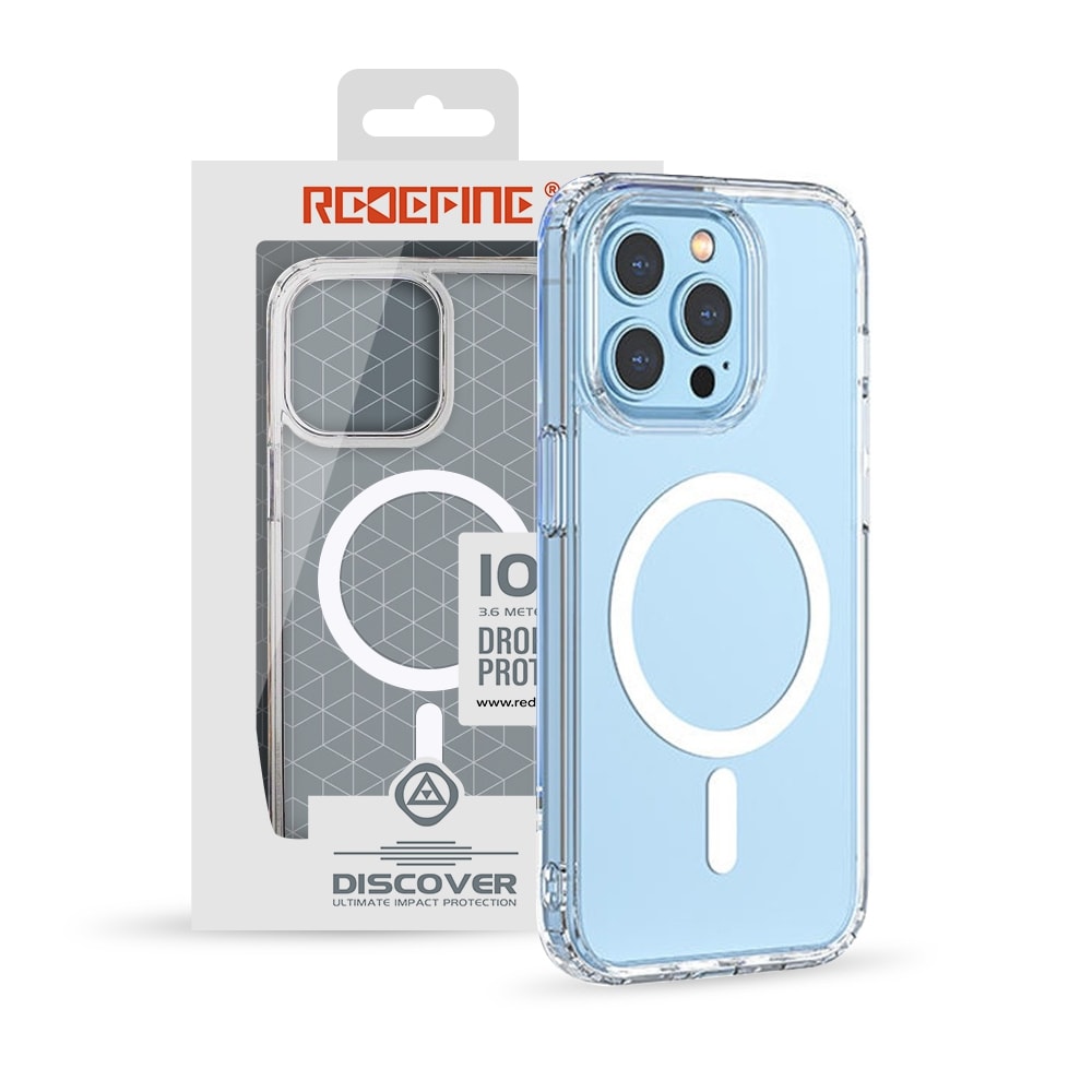 Redefine Heavy Duty Transparent Magsafe Cover Case for iPhone 14 Max