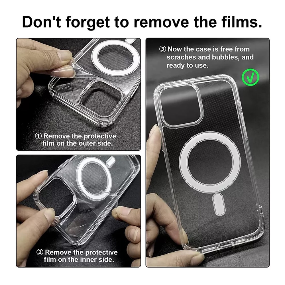Redefine Heavy Duty Transparent Magsafe Cover Case for iPhone 14 Pro Max