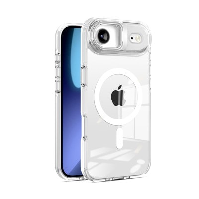 REDEFINE Lens Flip Stand Transparent Magsafe Case for iPhone 17 Air-TransParent