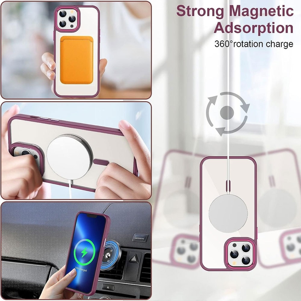 Redefine Magnetic Case Cover Shockproof Wireless Charging With Magsafe For iPhone 15 P