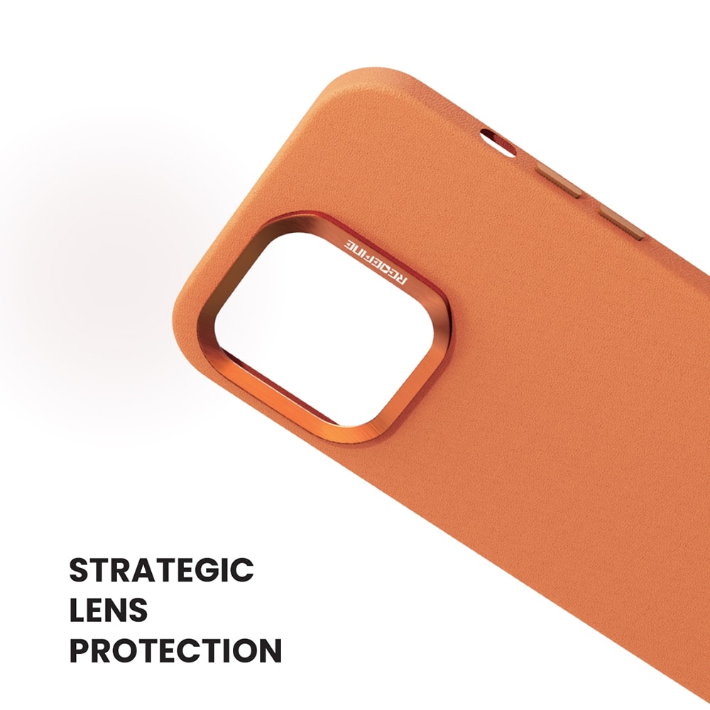 REDEFINE MASTERCRAFT Re-pro Polyurethane Leather Magsafe Case for iPhone 15 Plus