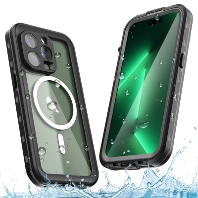 Redpepper Dot+ IP68 Waterproof Case with Magnetic Ring for iPhone 15 Pro Max