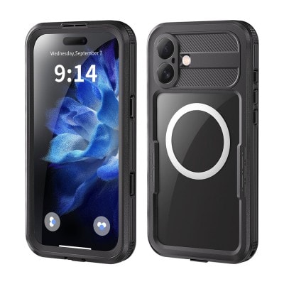 Redpepper Dot+ IP68 Waterproof Case with Magnetic Ring for iPhone 16 PLus Magsafe