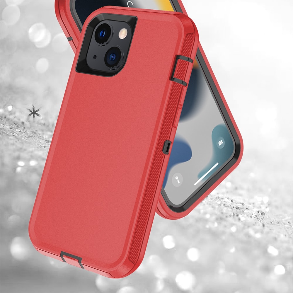 Shockproof Robot Armor Hard Plastic Case with Belt Clip for iPhone 13 / 14 / 15