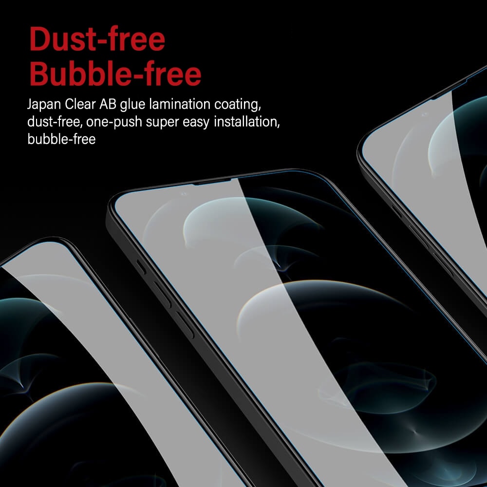 Tempered Glass Screen Protector For iPhone 13 Pro Max (Diamond Glass & Japan Glue Upgrade)