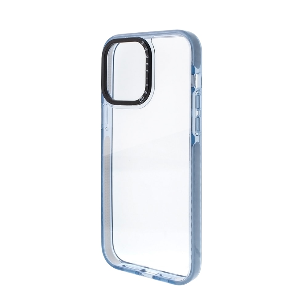 Transparent Candy Color Frame Shockproof Cover Case for iPhone 14 Max