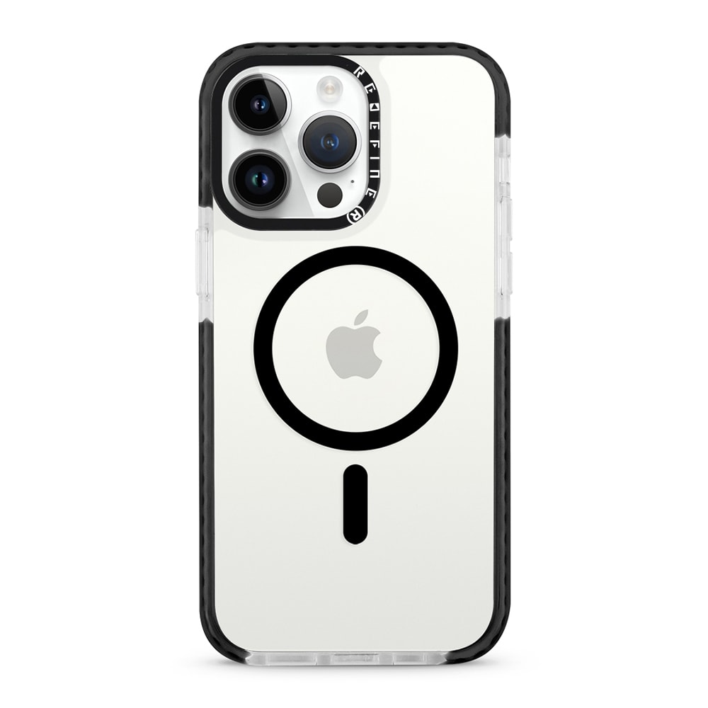 Transparent Candy Color Frame Shockproof Cover Case with LOGO for iPhone 14 Pro Max